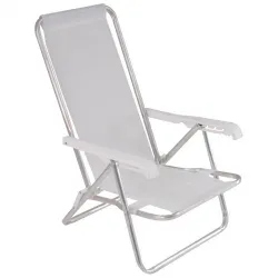 Reposera Sannet Aluminio 4 pos.