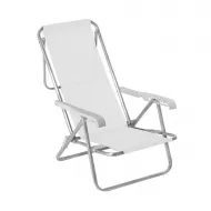 Reposera Sannet Aluminio 8 pos.