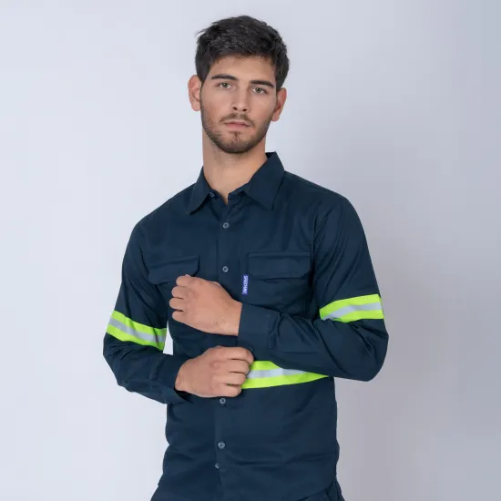 Camisa ML SW Professional C/Ref Azul