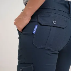 Pantalón Dama Cargo SW Professional Azul