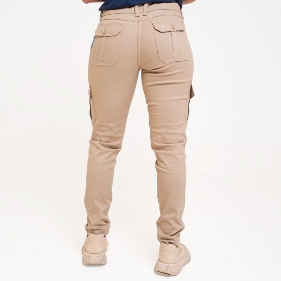 Pantalon Dama Cargo SW Professional Beige