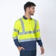 Remera Polo M/L SW Workwear C/Ref Ama/Az Remera Polo M/L SW Workwear C/Ref Ama/Az