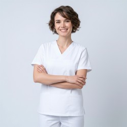 Casaca de Medico SW Blanco