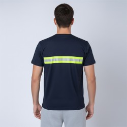 Camiseta SW Workwear con Reflectivo Azul