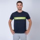 Camiseta SW Workwear con Reflectivo Azul