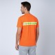 Camiseta SW Workwear con Reflectivo Naranja
