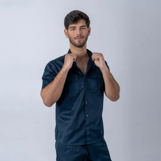 Camisa Manga Corta SW Workwear Azul