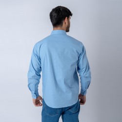 Camisa ML Oxford SW Workwear Celeste