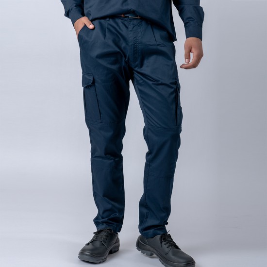 Pantalón Cargo SW Workwear Azul