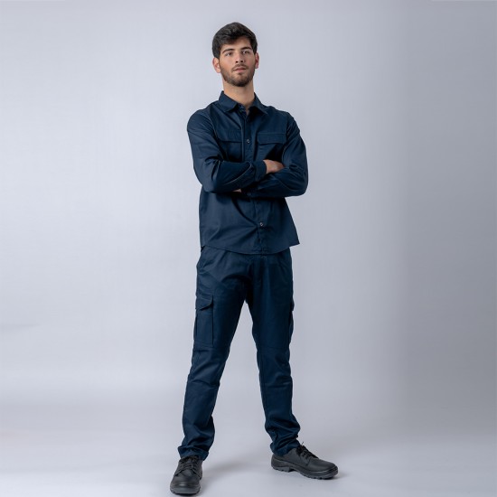Pantalón Cargo SW Workwear Azul