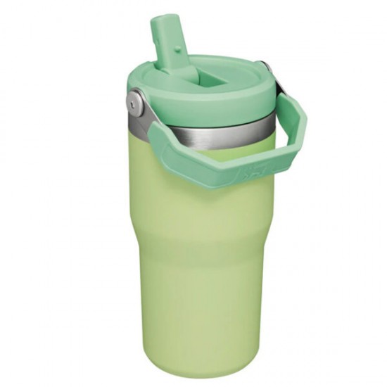 Vaso Flip Straw Tumbler Stanley 600ml Verde Limón