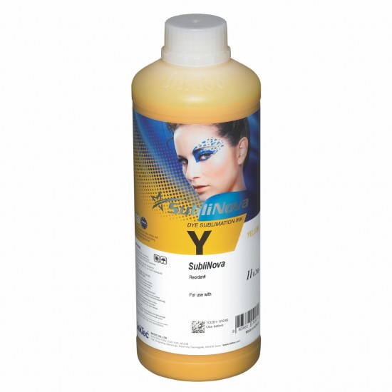 Tinta SubliNova G7 subl. amarillo 1000ml