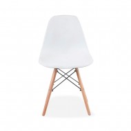 Silla tipo EAMES Blanca
