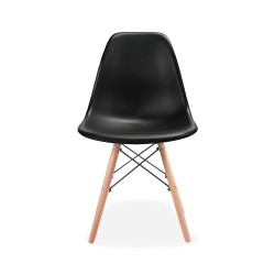 Silla tipo EAMES Negra