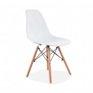 Silla tipo EAMES Blanca
