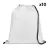 Bolsa Mochila 35x41cm Carnaby 10 Unidades Blanco
