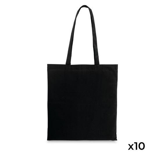 Bolsa Algodón 37x41cm Wharf 10 Unidades Negro Bolsa Algodón 37x41cm Wharf 10 Unidades Negro