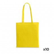 Bolsa Algodón 37x41cm Wharf 10 Unidades Amarillo