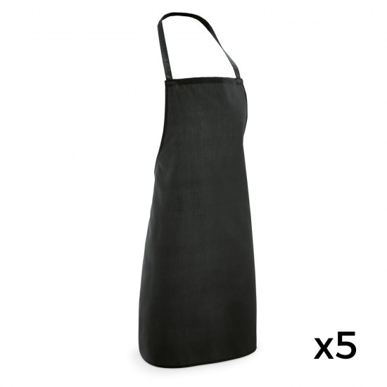 Delantal Curry 5 Unidades Negro Delantal Curry 5 Unidades Negro