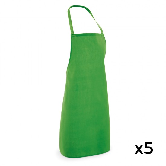 Delantal Curry 5 Unidades Verde Delantal Curry 5 Unidades Verde