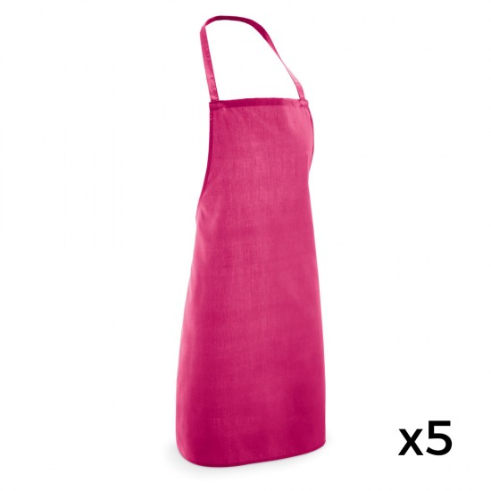 Delantal Curry 5 Unidades Fucsia Delantal Curry 5 Unidades Fucsia