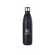 Botella Acero Grabable Negro 500ml