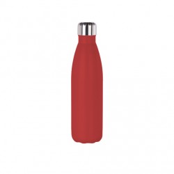 Botella Acero Grabable 500ml Rojo
