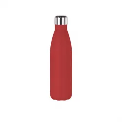 Botella Acero Grabable 500ml Rojo