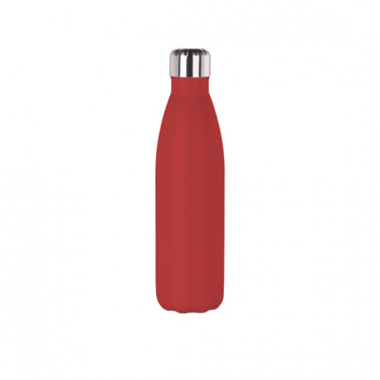 Botella Acero Grabable 500ml Rojo