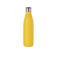 Botella Acero Grabable 500ml Amarillo