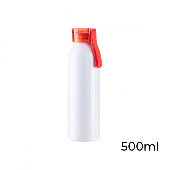 Botella sublimable 17oz/500ml Tapa Roja Botella sublimable 17oz/500ml Tapa Roja
