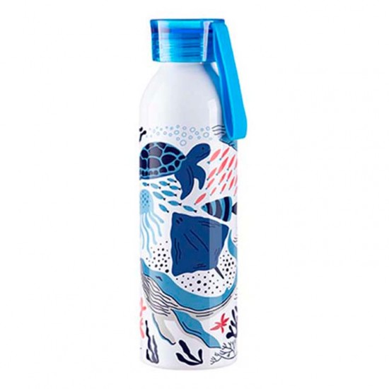 Botella sublimable 22oz Tapa Azul Botella sublimable 22oz Tapa Azul