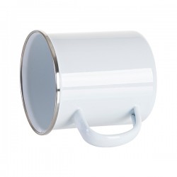 Jarro Acero Esmaltado 11oz Blanco