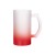 Jarra Cervecera 16oz Esmerilada Neon Rojo