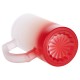 Jarra Cervecera 16oz Esmerilada Neon Rojo
