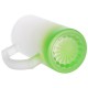 Jarra Cervecera 16oz Esmerilada Neon Verde