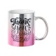 Jarro Chapado 11oz Plateado Rosado