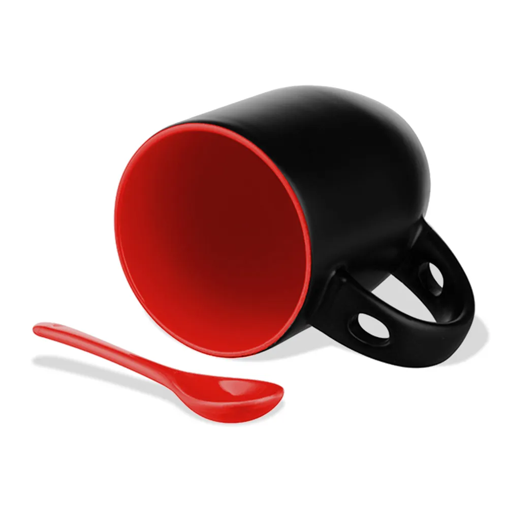 Jarro mágico int. y cuchara color rojo