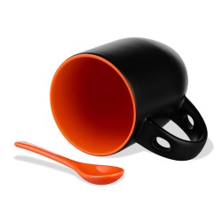 Jarro mágico int. y cuchara color naranja