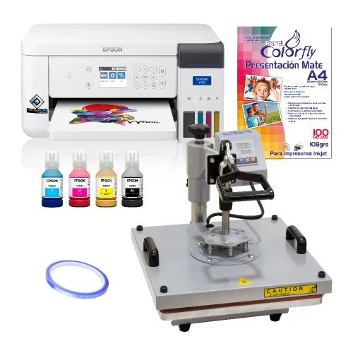 Kit prensa plana con Epson F170