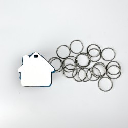 Llavero Casa 5cmx5cm 20 unidades