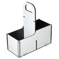 Matera Madera Cristal sub. 11x25x28cm