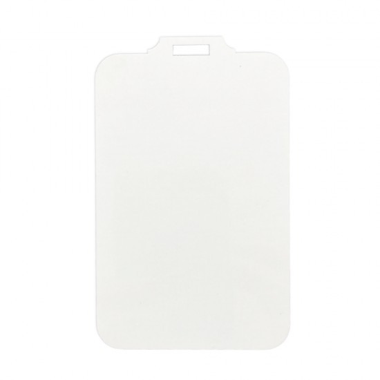 Medalla Rectangular 6x9,5cm 5 Unidades