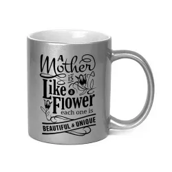 Jarro sublimable plateado 11oz