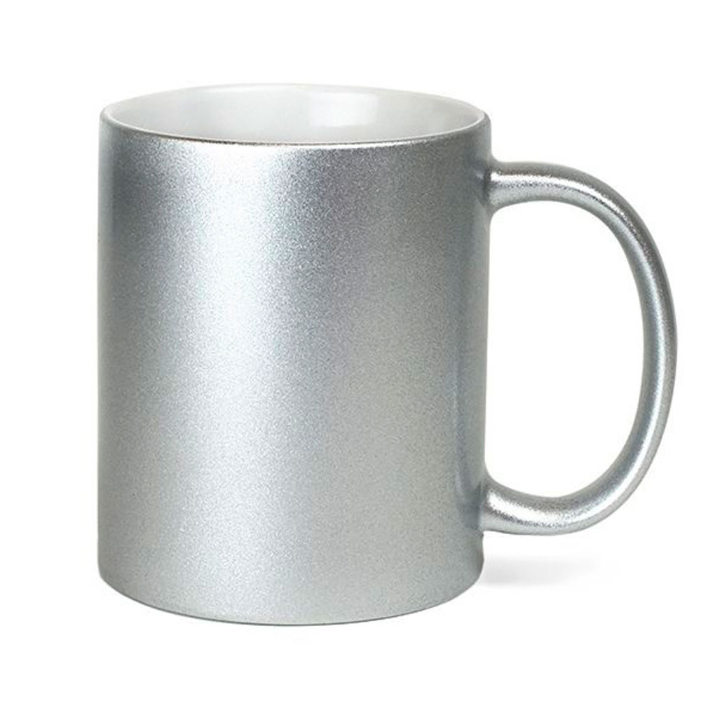 Jarro sublimable plateado 11oz