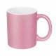 Jarro glitter fucsia 11oz