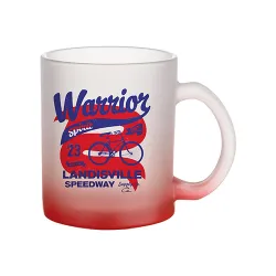 Jarro 11oz Esmerilado Neon Rojo