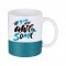 Jarro Base Glitter Azul 11oz