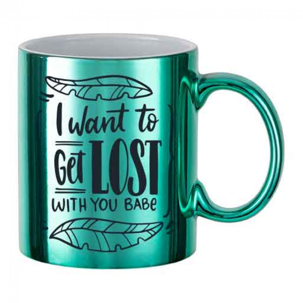 Jarro sublimable cromolux verde 11oz