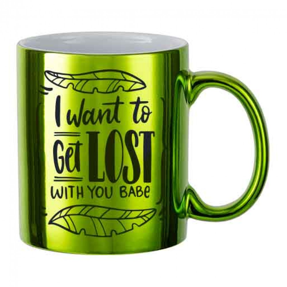 Jarro sublimable cromolux manzana 11oz